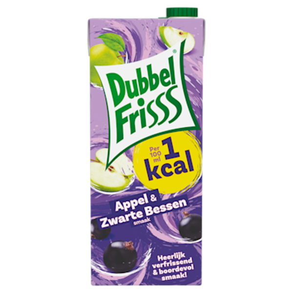 Dubbel Friss 1kcal Appel & Zware bes 1,5 Liter