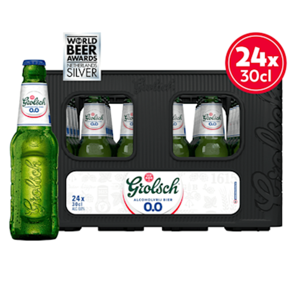 Grolsch Alcoholvrij bier (krat)