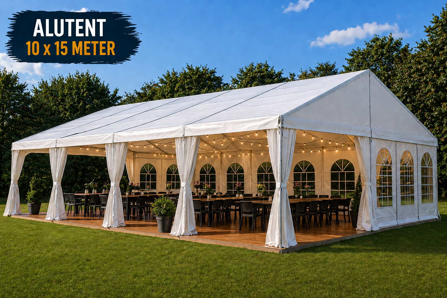 ALU Tent 10 x 15 Meter