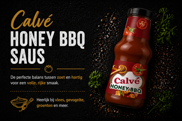Calvé Honey BBQ saus 320ML
