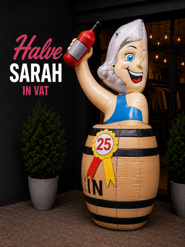 Halve Sarah "In Vat"