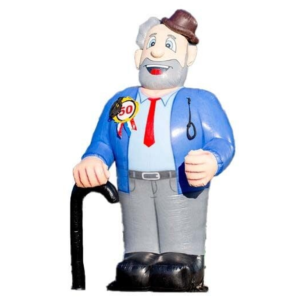 Abraham "Met Hoed & Stok"