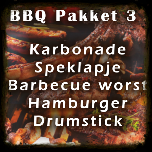 BBQ-pakket 3