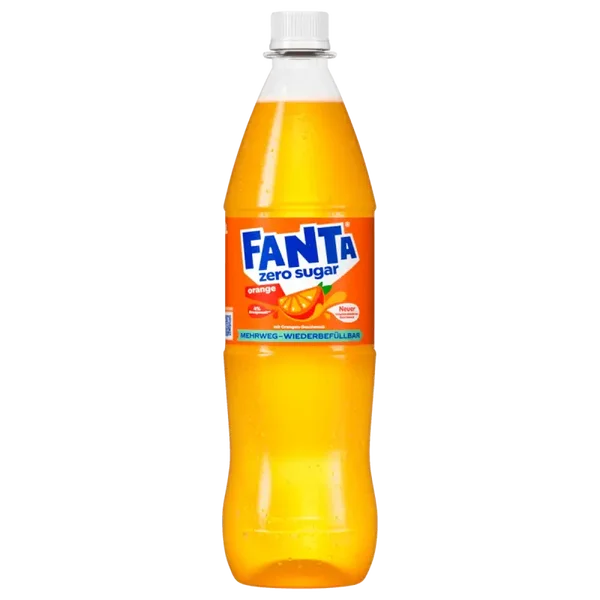 Fanta Orange zero sugar 1 Liter