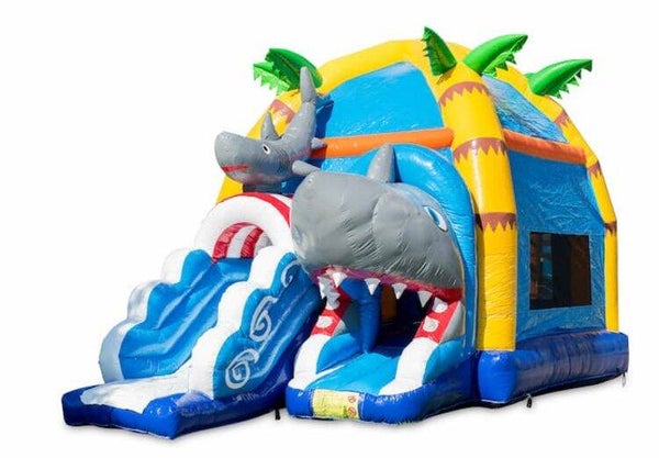 Haai Maxifun super springkussen