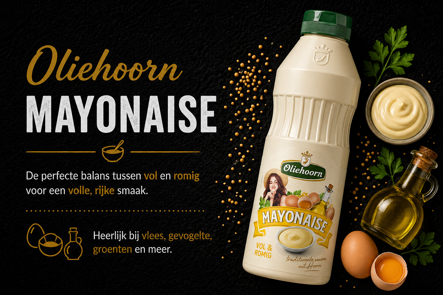 Oliehoorn Mayonaise 465ML