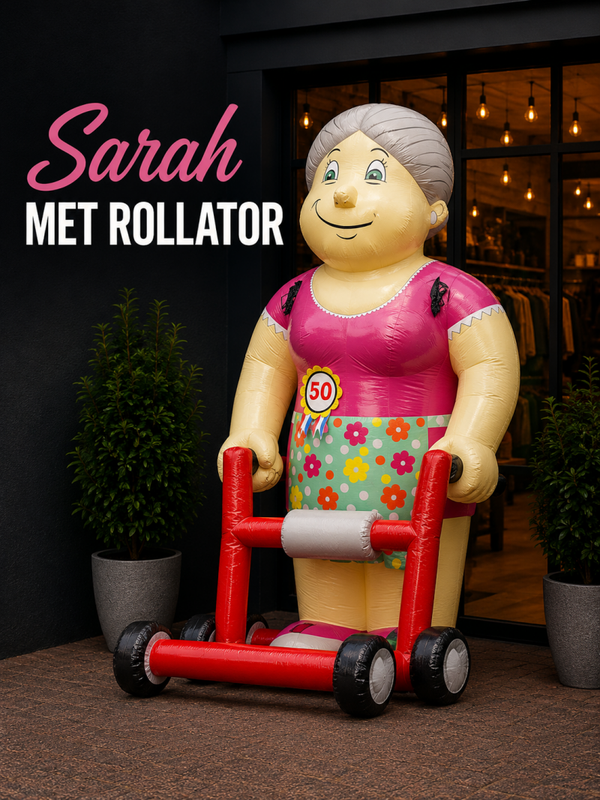 Sarah "Met Rollator"