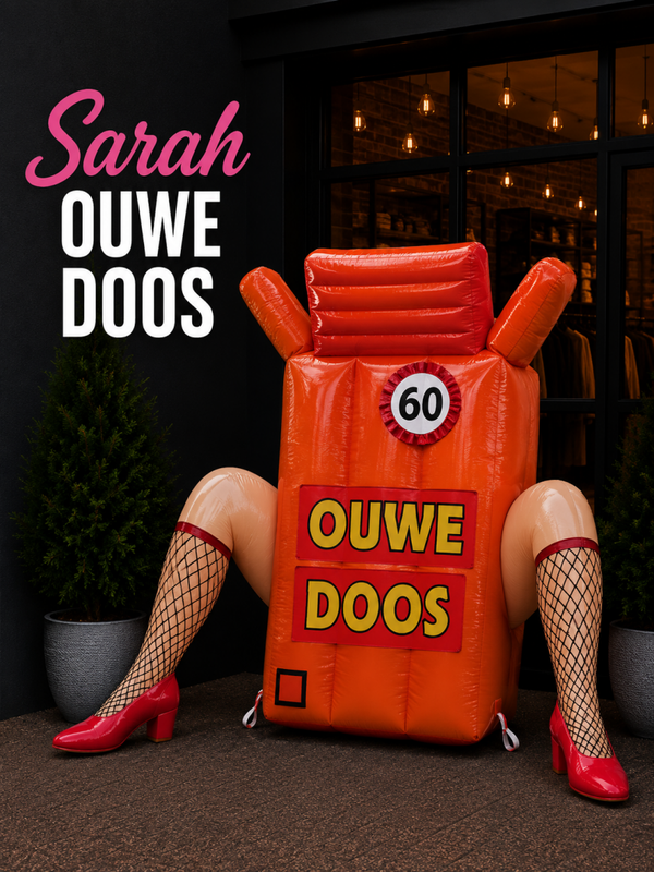 Sarah "ouwe doos (roze) "