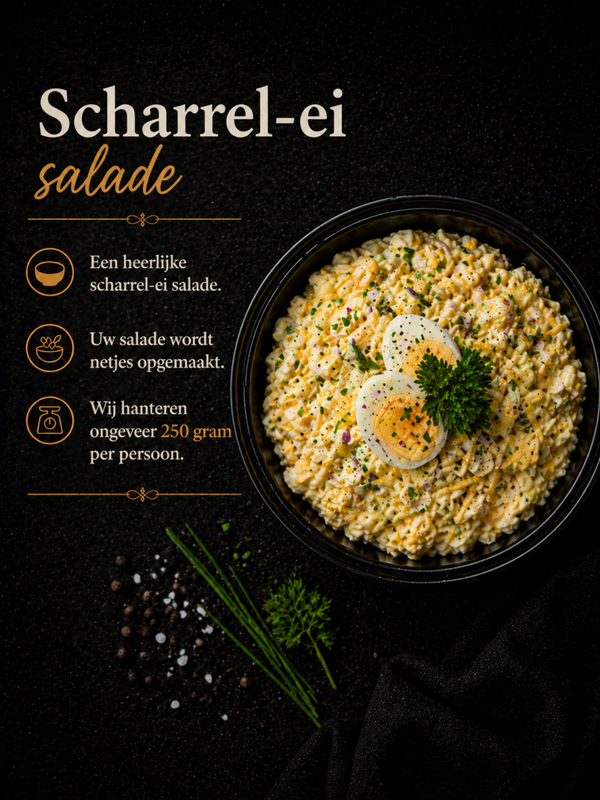 Scharrel-ei salade