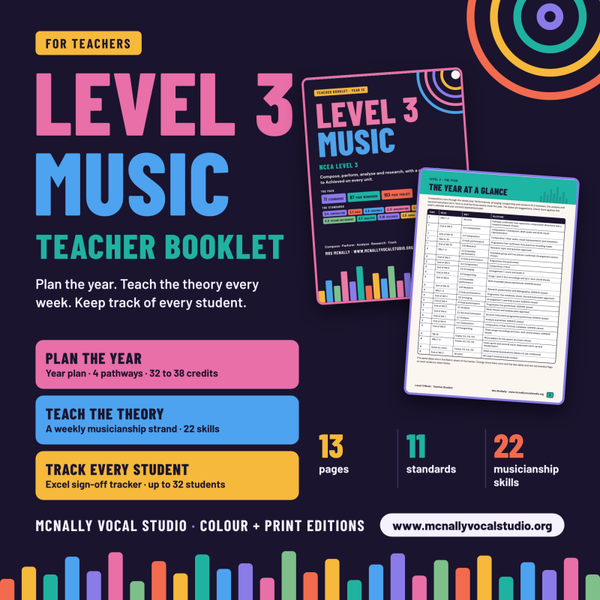 NCEA Level 3 Music Resource Pack