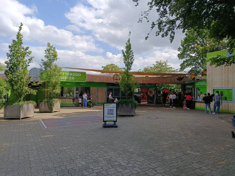 Allwetter Zoo ingang