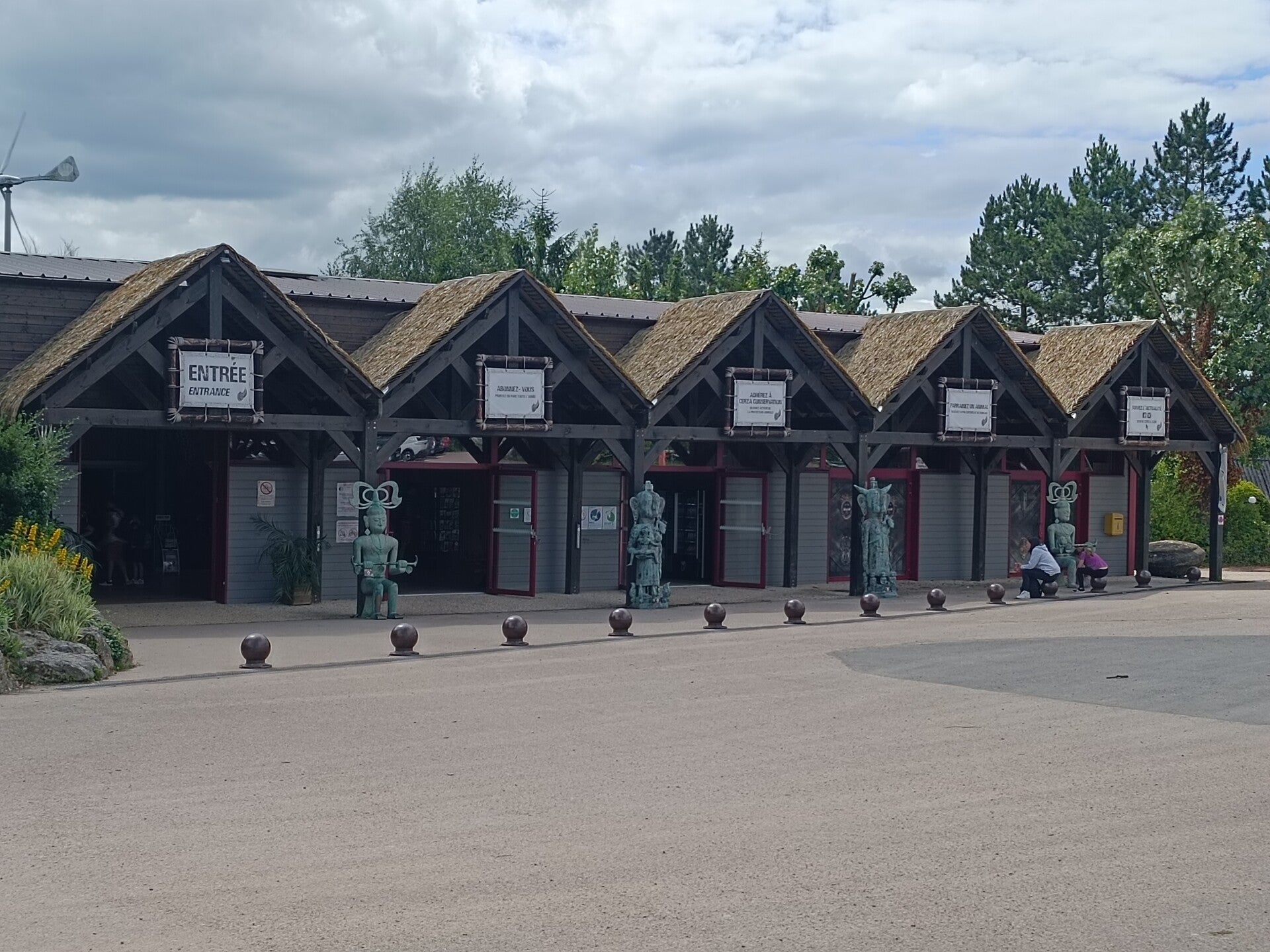 Cerza parc ingang