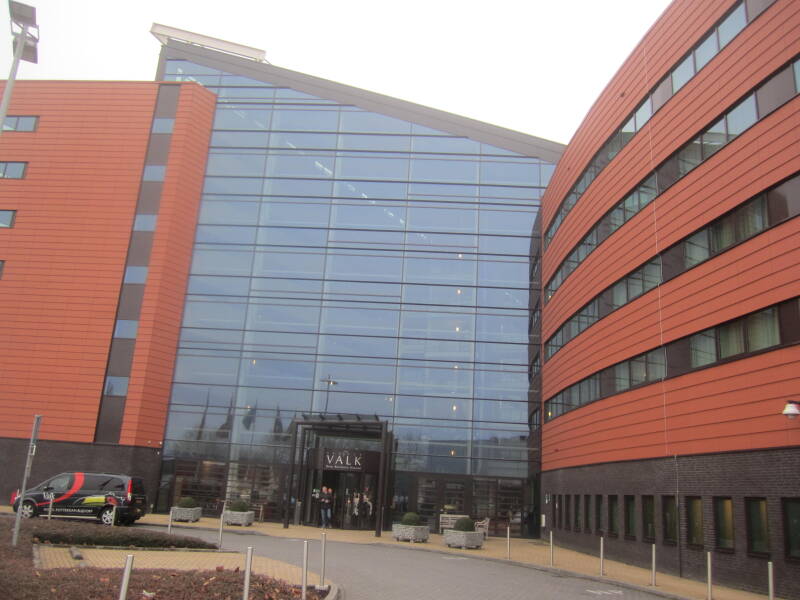 Van der Valk Hotel Rotterdam ingang