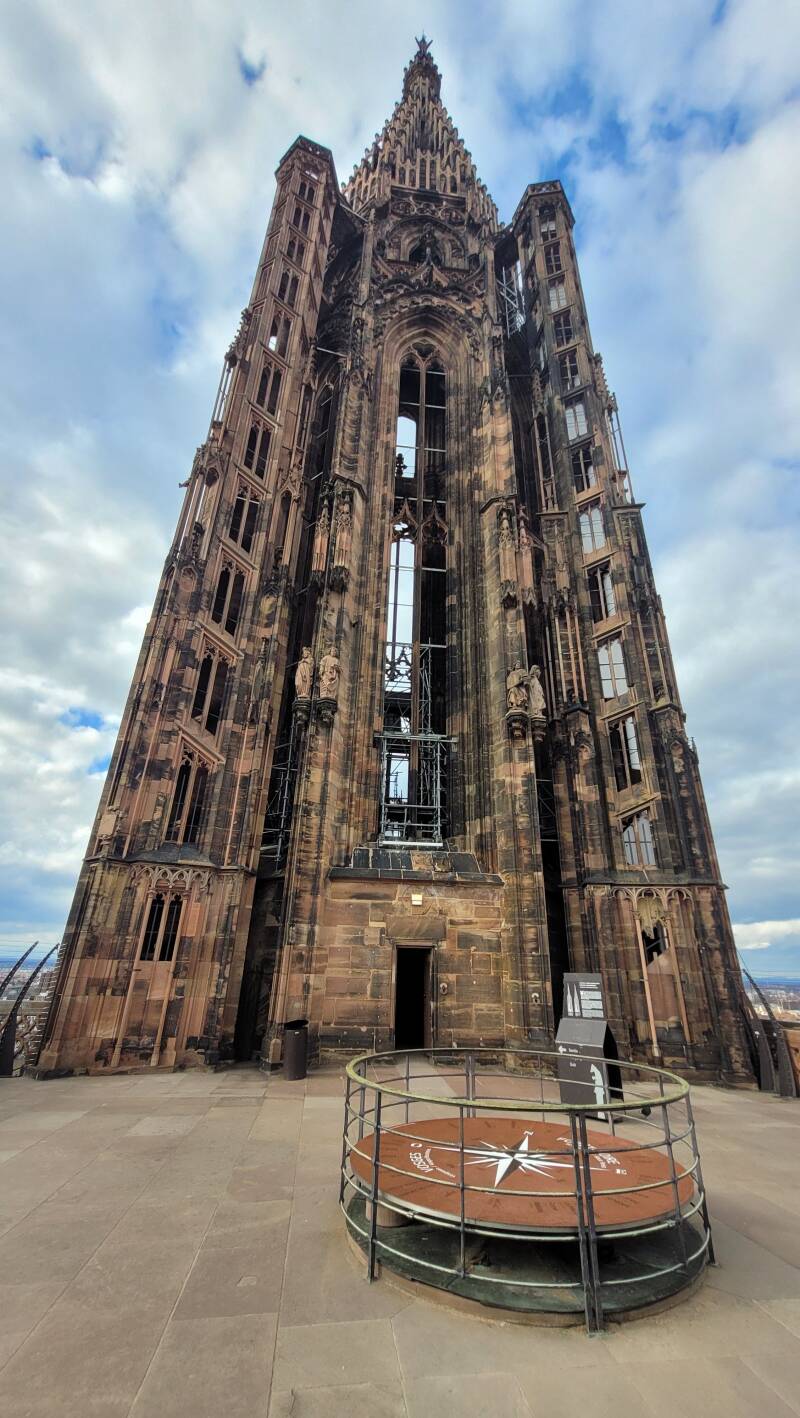 La tour de Notre-Dame de Strasbourg