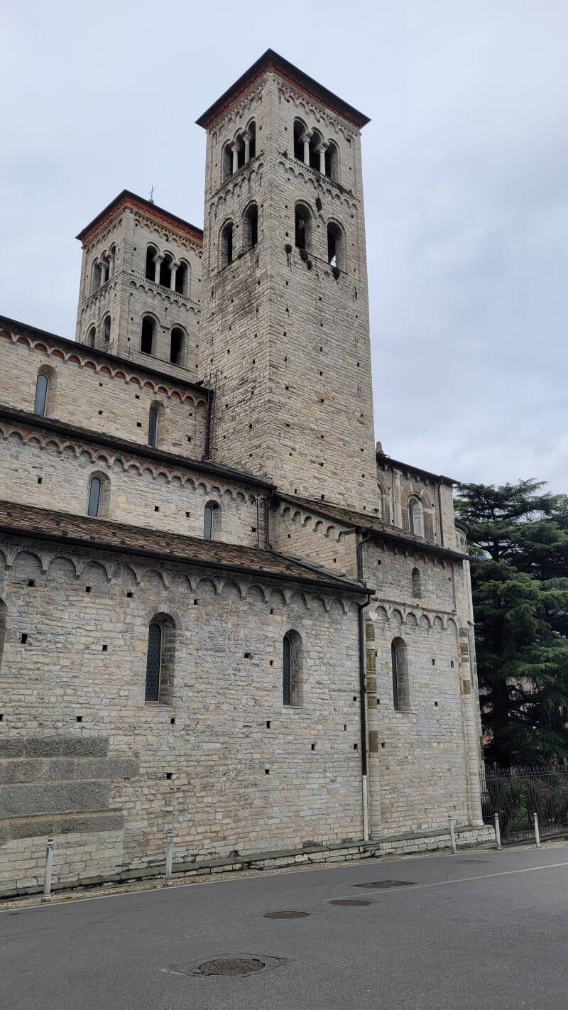 La basilique Sant'Abbondio