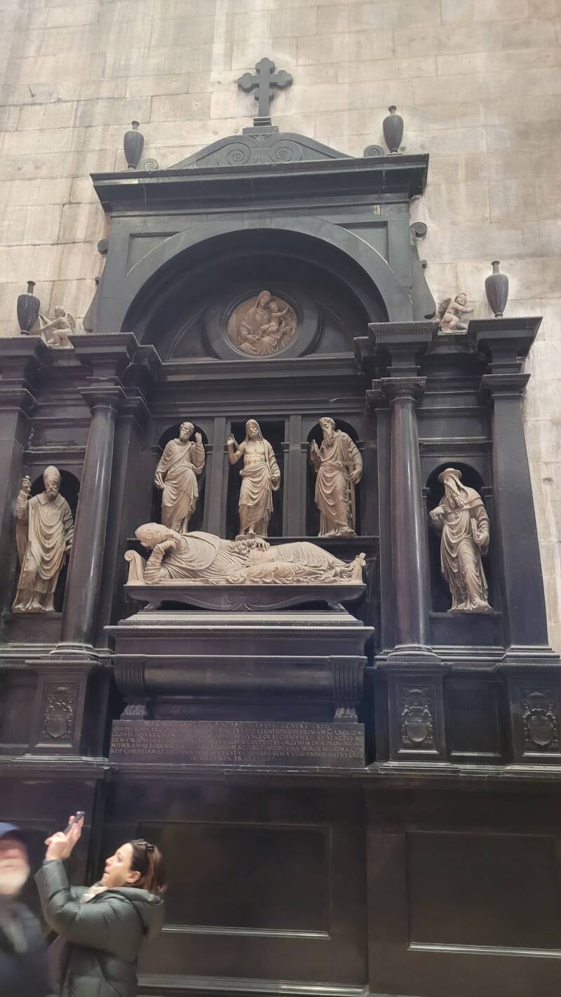 intérieur du Duomo de Milan