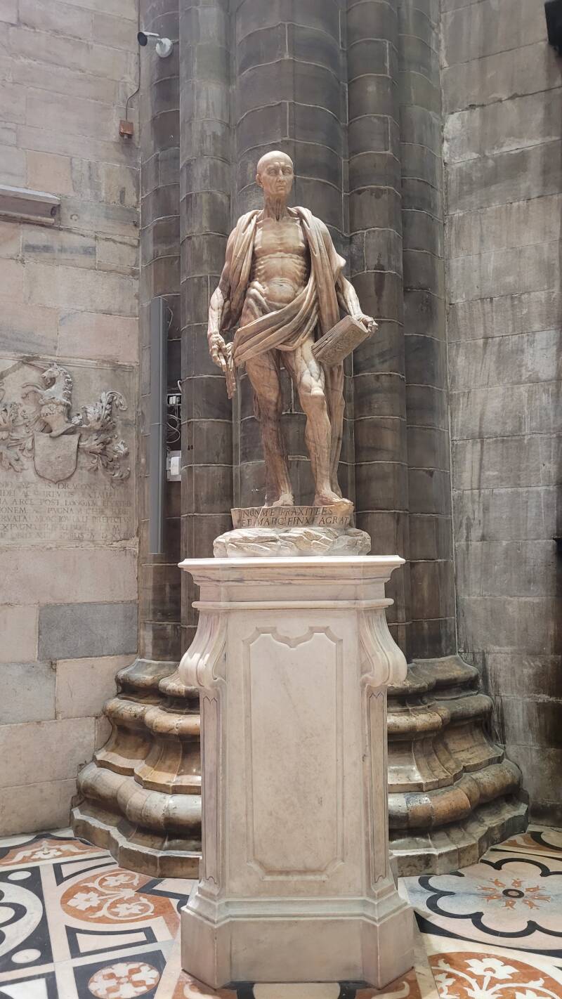 intérieur du Duomo de Milan