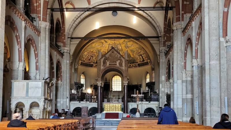 La basilique Saint-Ambroise de Milan