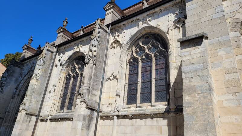 L'église Saint Justin à Louvres
