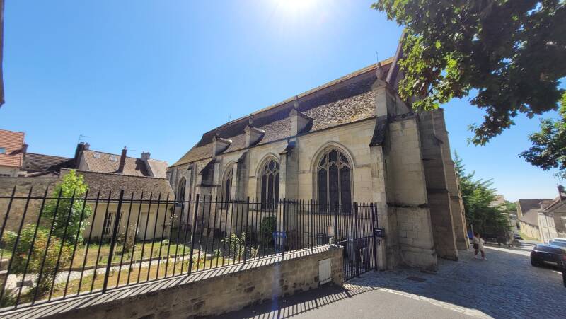 L'église Saint Justin à Louvres