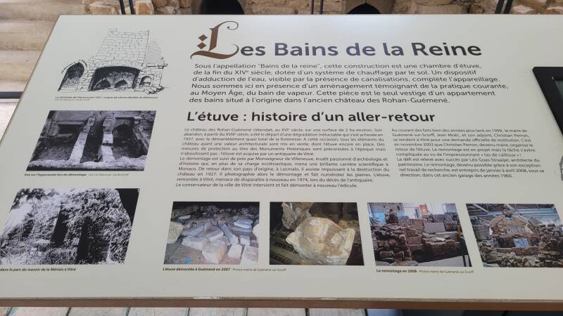 "Les Bains de la Reine" à Guémené sur Scorff