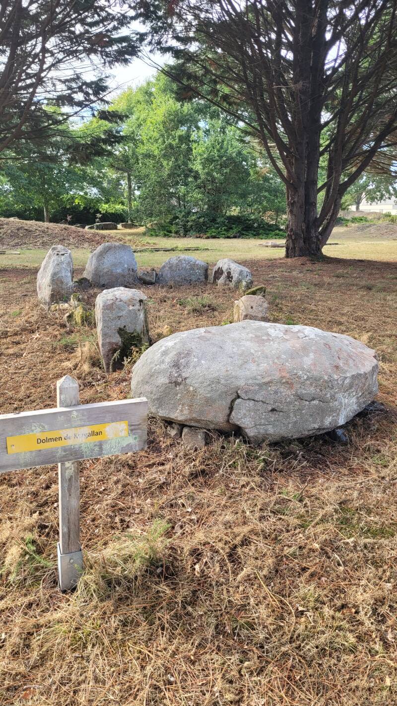 Dolmen de Kergallan à Belz