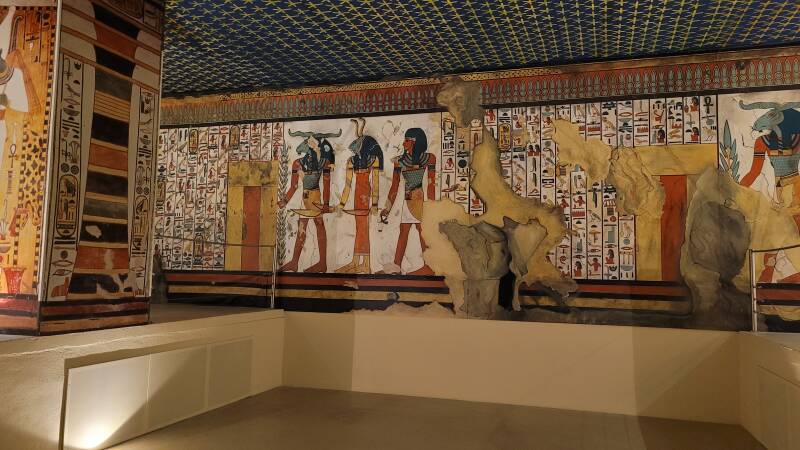 les tombes égyptiennes du Musée de Tessé