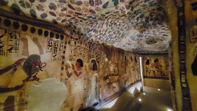les tombes égyptiennes du Musée de Tessé