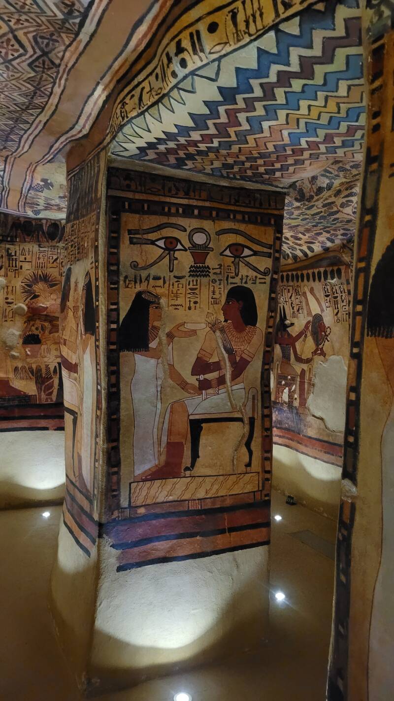 les tombes égyptiennes du Musée de Tessé