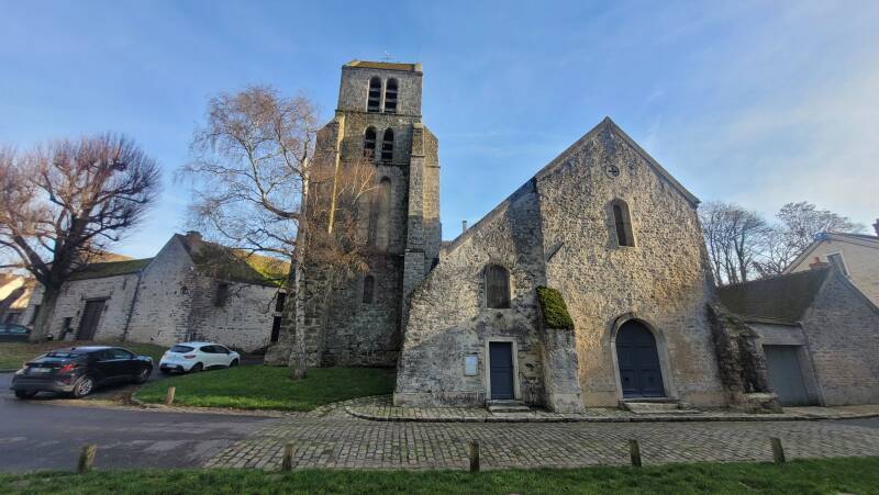 L'église Saint-Étienne de Courances