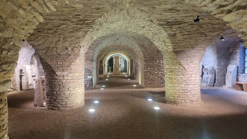 Musée archéologique de Dijon – ancienne abbaye Saint-Bénigne - Les collections gallo-romaines