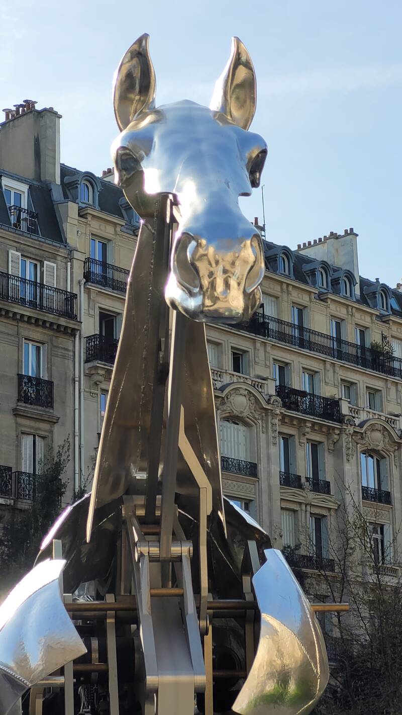 Zeus, le cheval emblématique des JO 2024