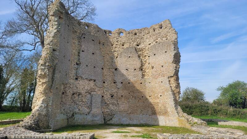 Le temple de Mars à Corseul