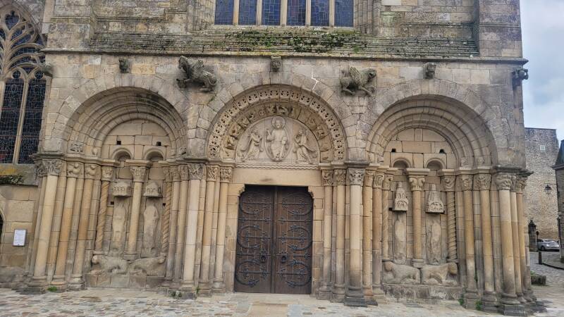 La basilique Saint-Sauveur de Dinan