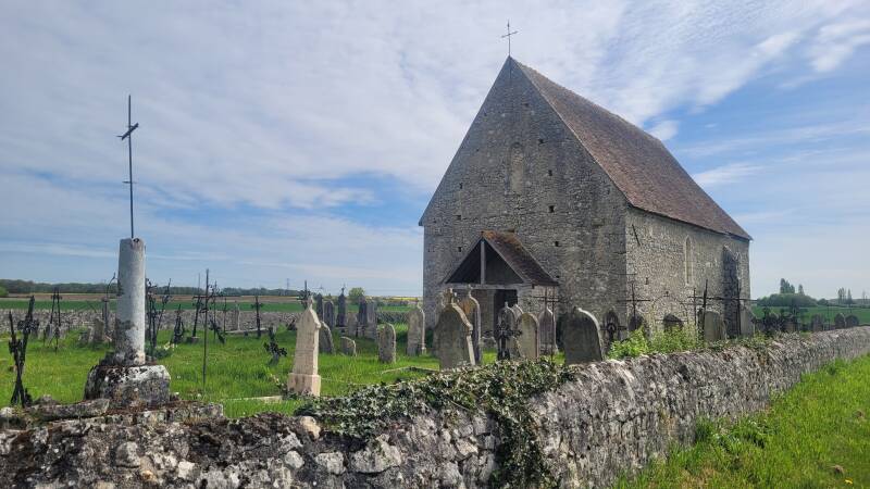 L'église Saint Eutrope de Lagerville
