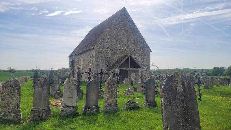 L'église Saint Eutrope de Lagerville