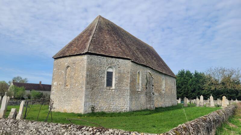 L'église Saint Eutrope de Lagerville