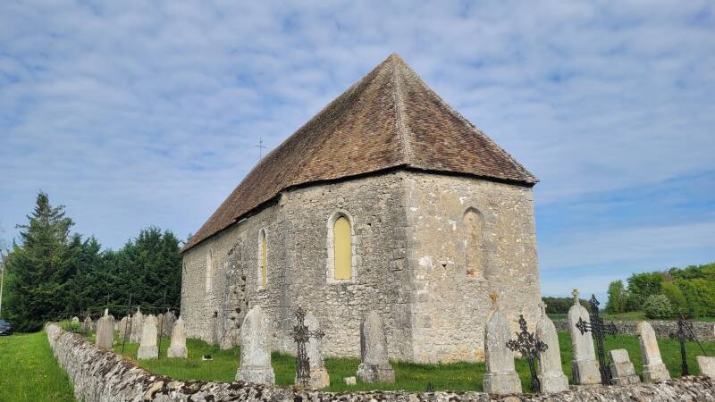 L'église Saint Eutrope de Lagerville