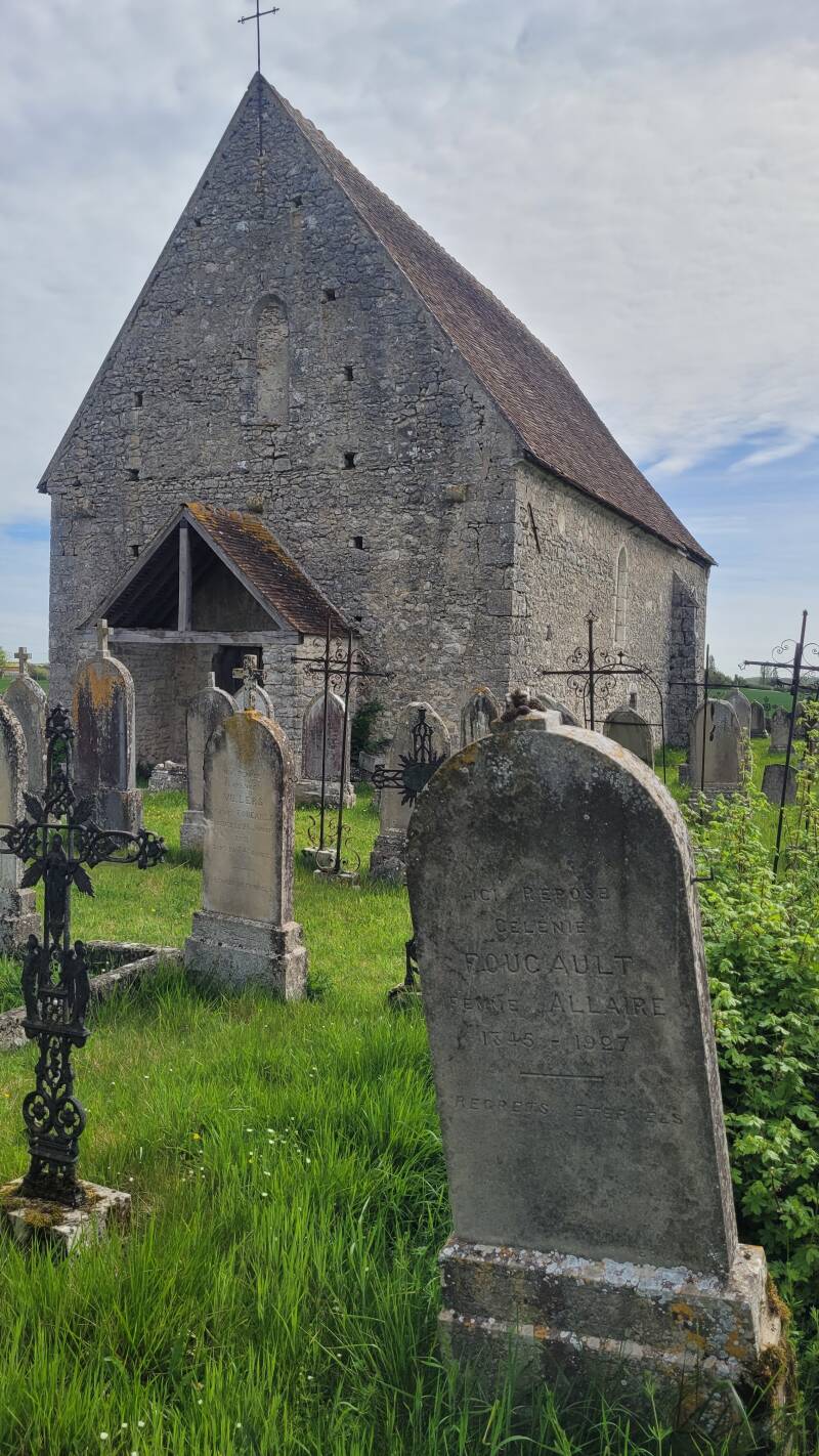 L'église Saint Eutrope de Lagerville