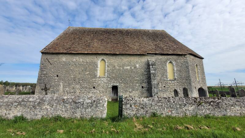 L'église Saint Eutrope de Lagerville