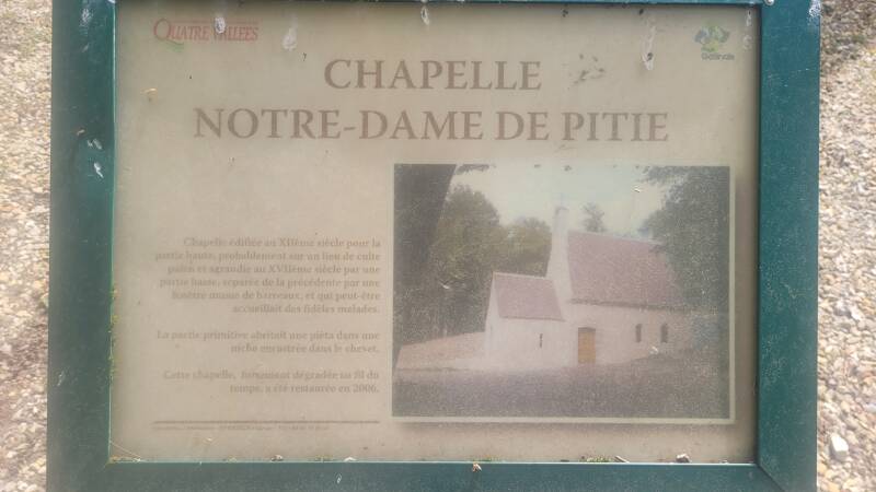 La Chapelle Notre-Dame de Pitié à Chevannes
