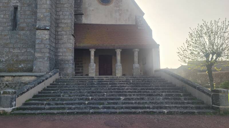 L'église Saint-Germain à Bombon