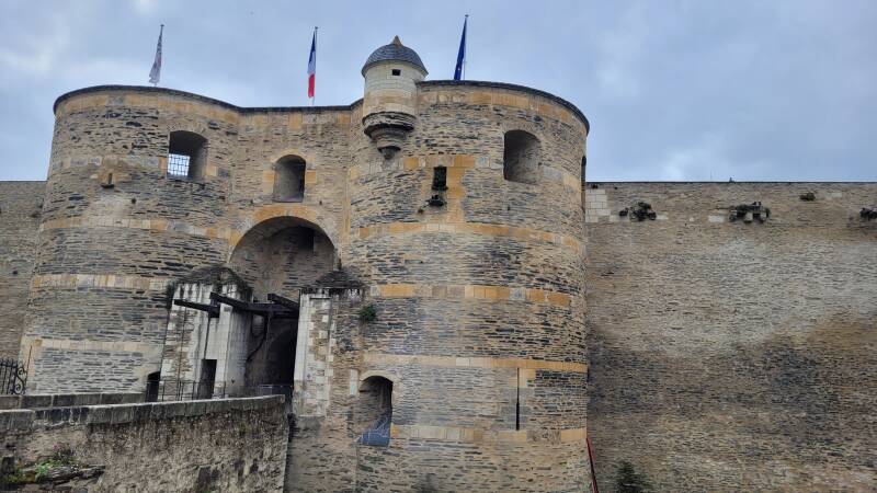 Le château d'Angers