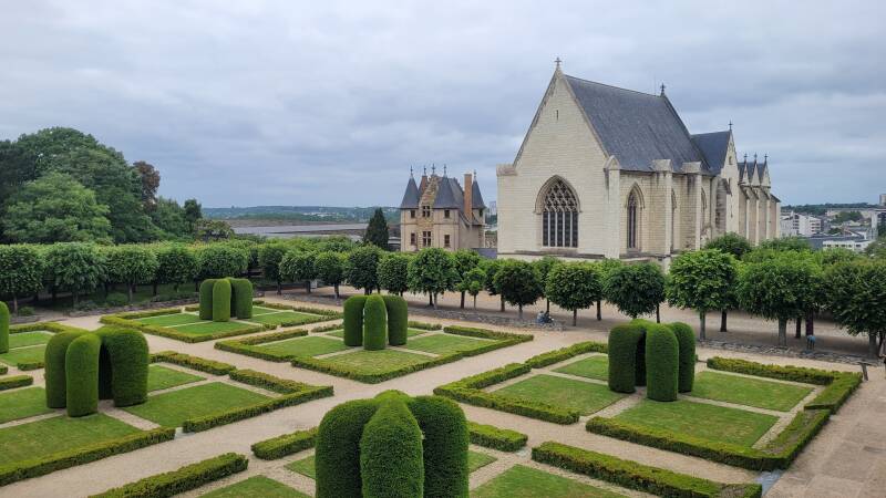 Le château d'Angers