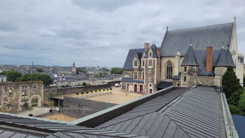 Le château d'Angers