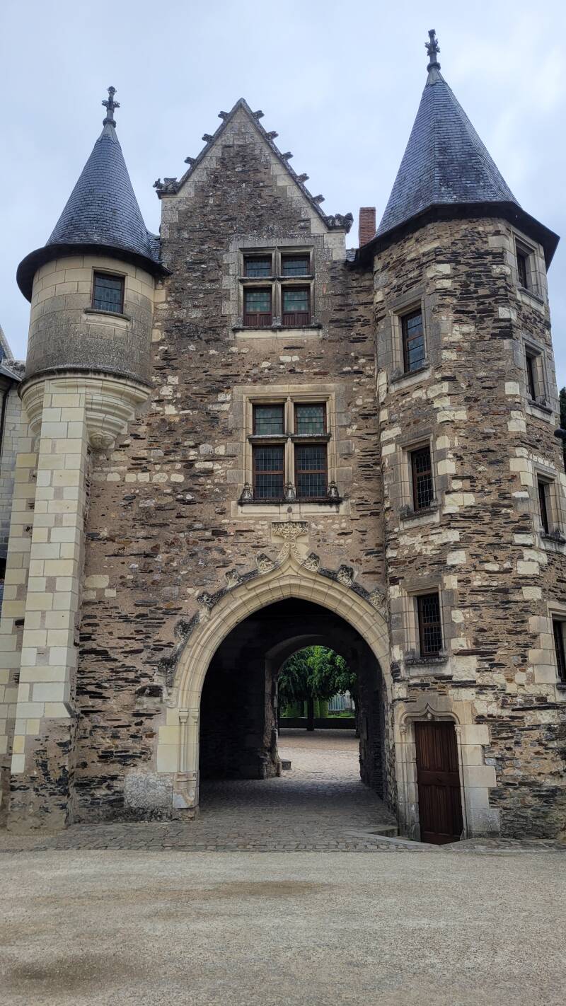 Le château d'Angers