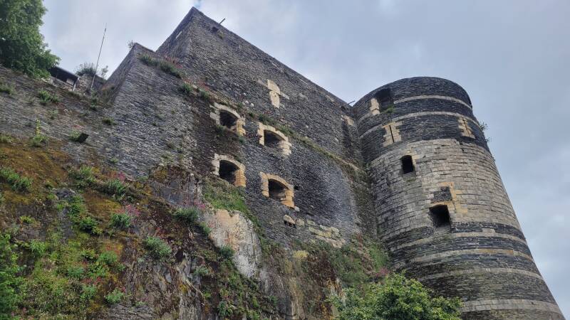 Le château d'Angers