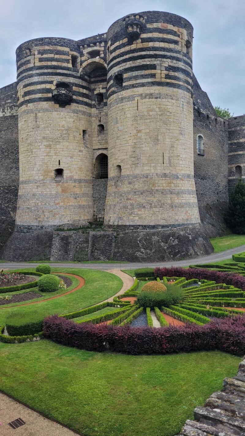 Le château d'Angers