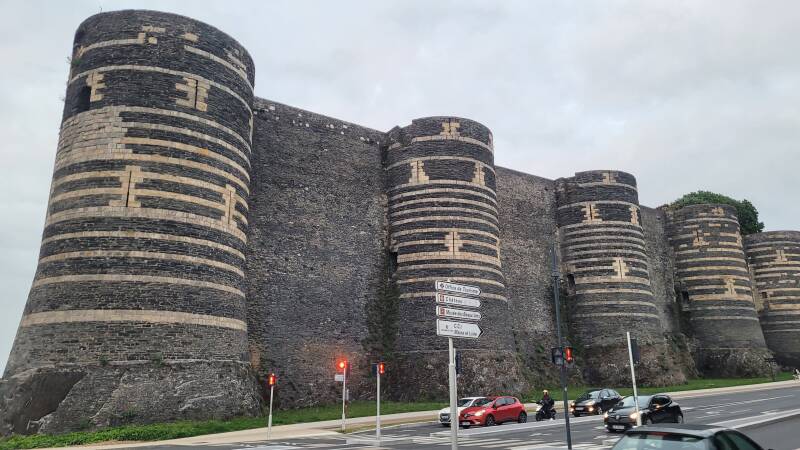 Le château d'Angers