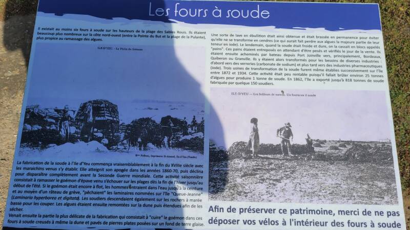 Les fours à soude de l'ile d'Yeu